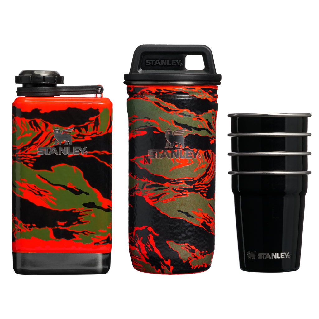 Stanley 1913 x Devin Booker Pre-Party Flask + Shot Glass Set